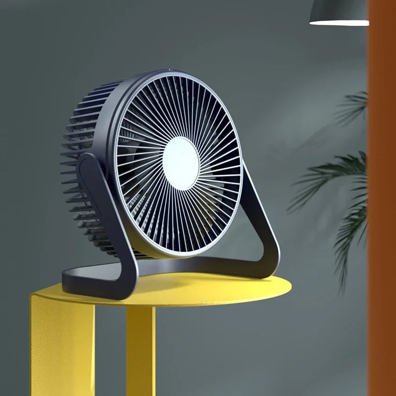 Desk Usb Fan Small Fan 5V 2.5W 5 Inches Blades Electric Mini Fan Table  Silent Portable Wind Home Appliances